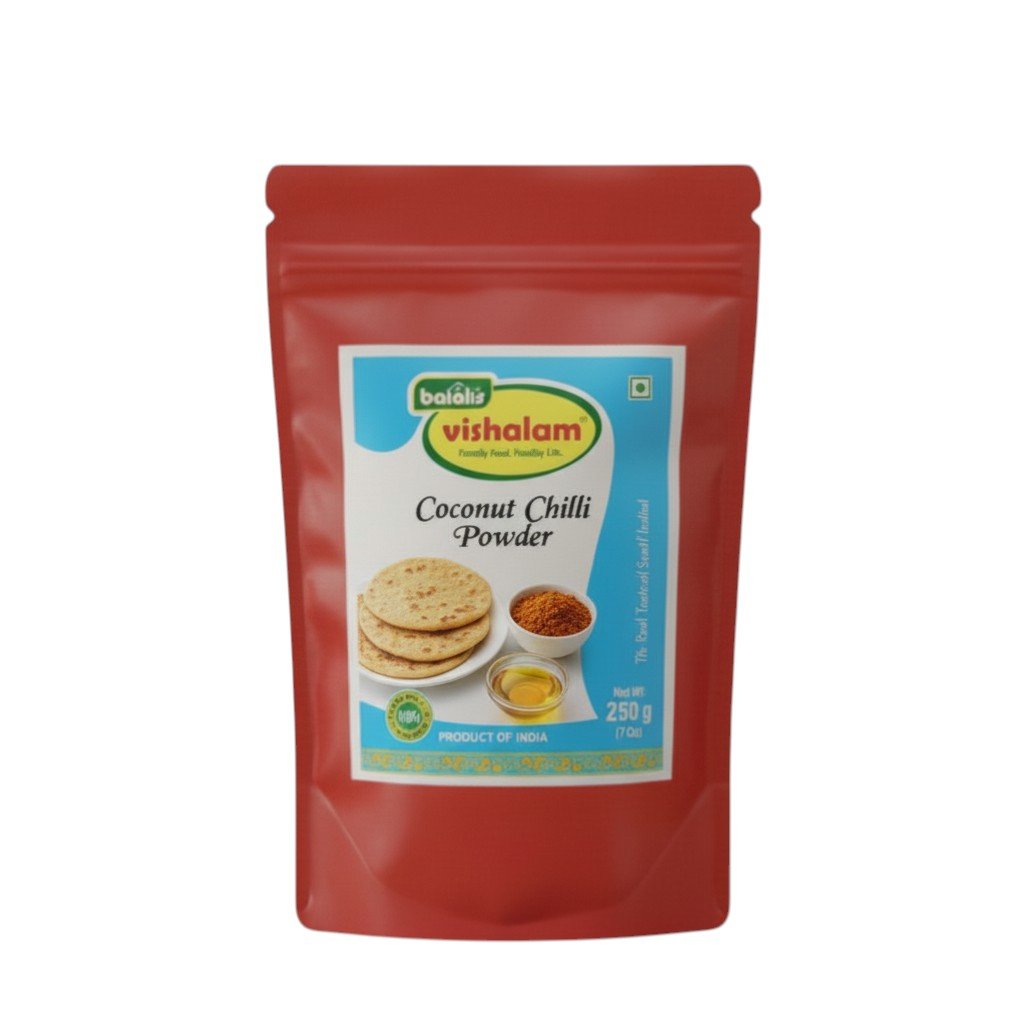 Coconut Chilli Powder - Balali's Vishalam
