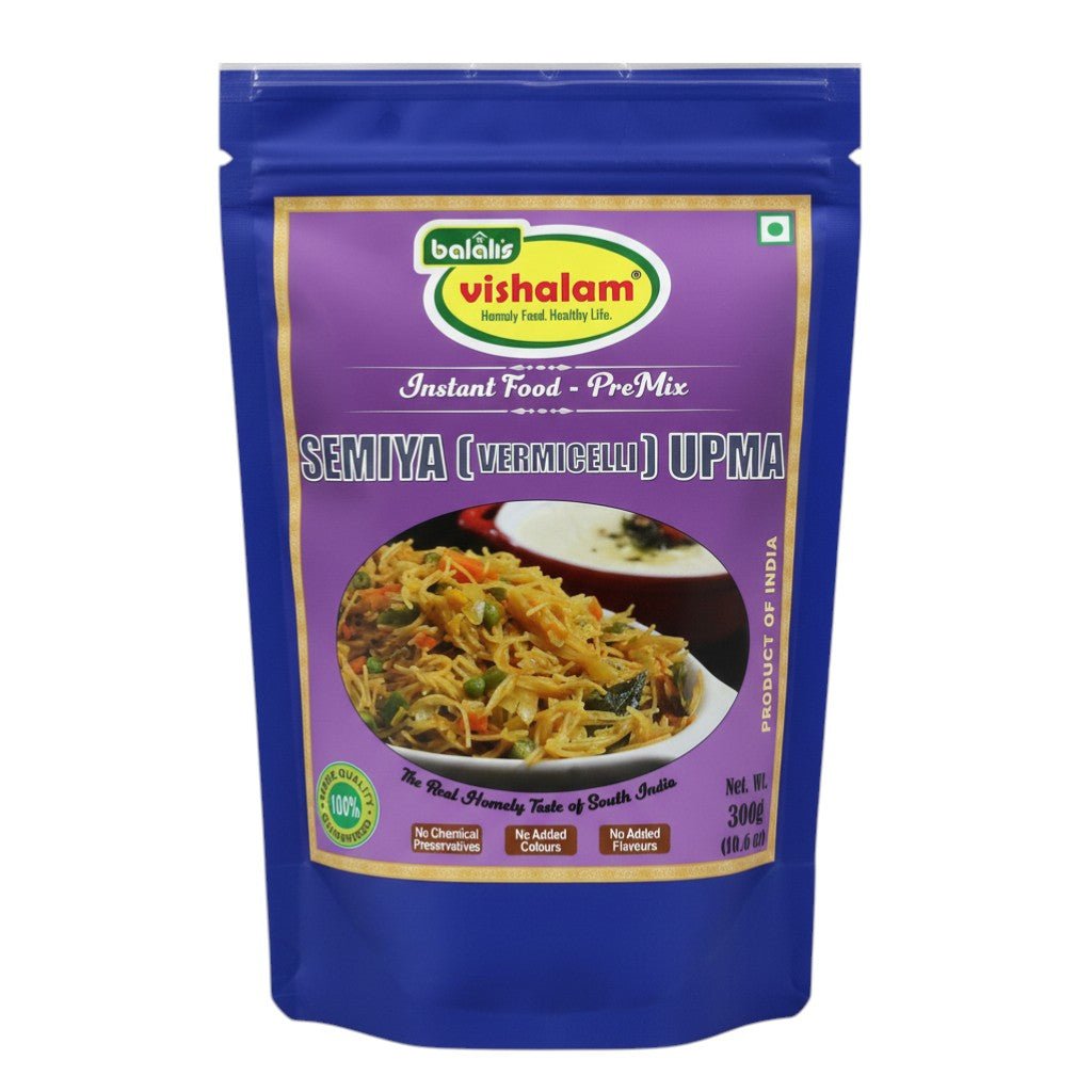 Instant Semiya (Vermicelli) Upma ReadyMix - Balali's Vishalam