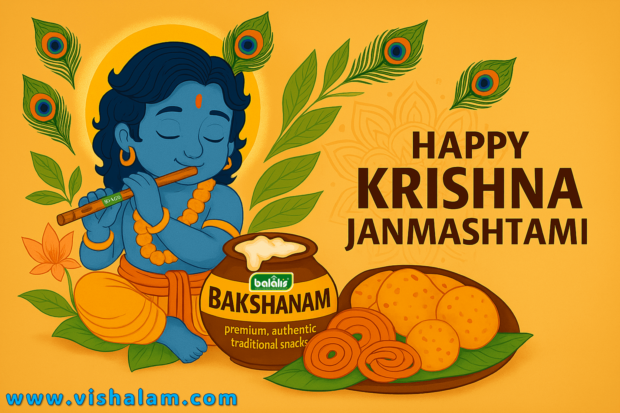 Krishna Jayanthi 2025 - Balali's Vishalam