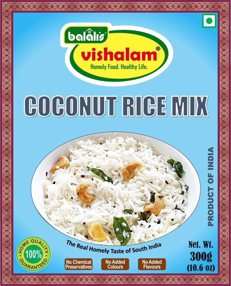 Coconut Rice Mix - Balali's Vishalam