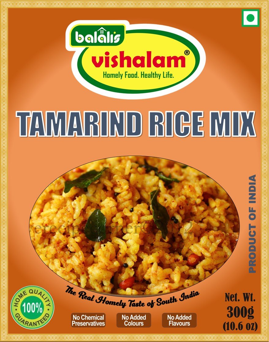 Tamarind Rice Mix - Balali's Vishalam